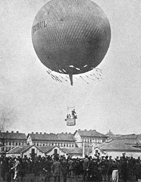 Turul - the first Hungarian balloon 